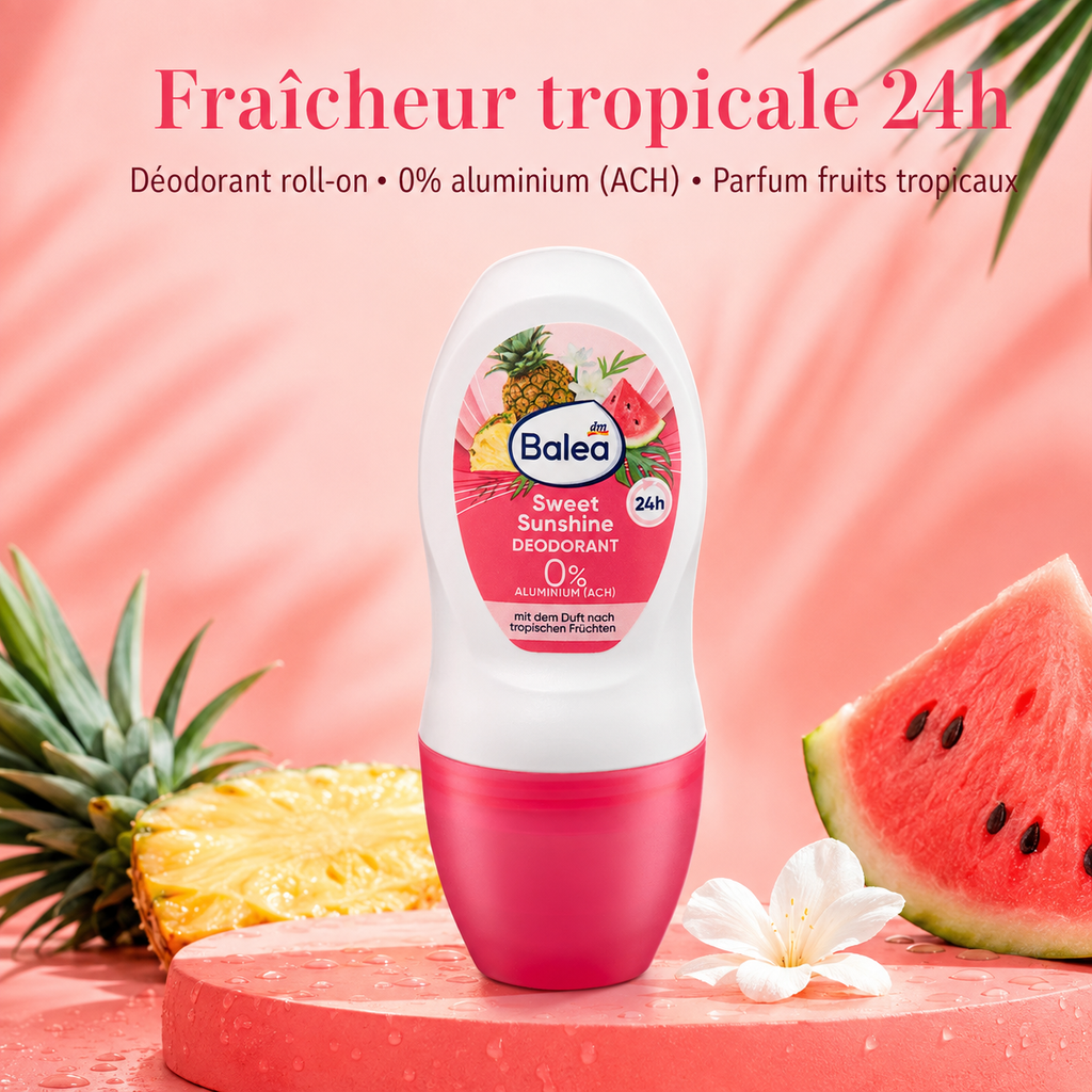 Balea Sweet Sunshine Roll-on 24h – 50 ml