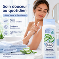 Balea Bodybalsam Sensitive – Baume Corps Apaisant pour Peaux Sensibles – 400 ml
