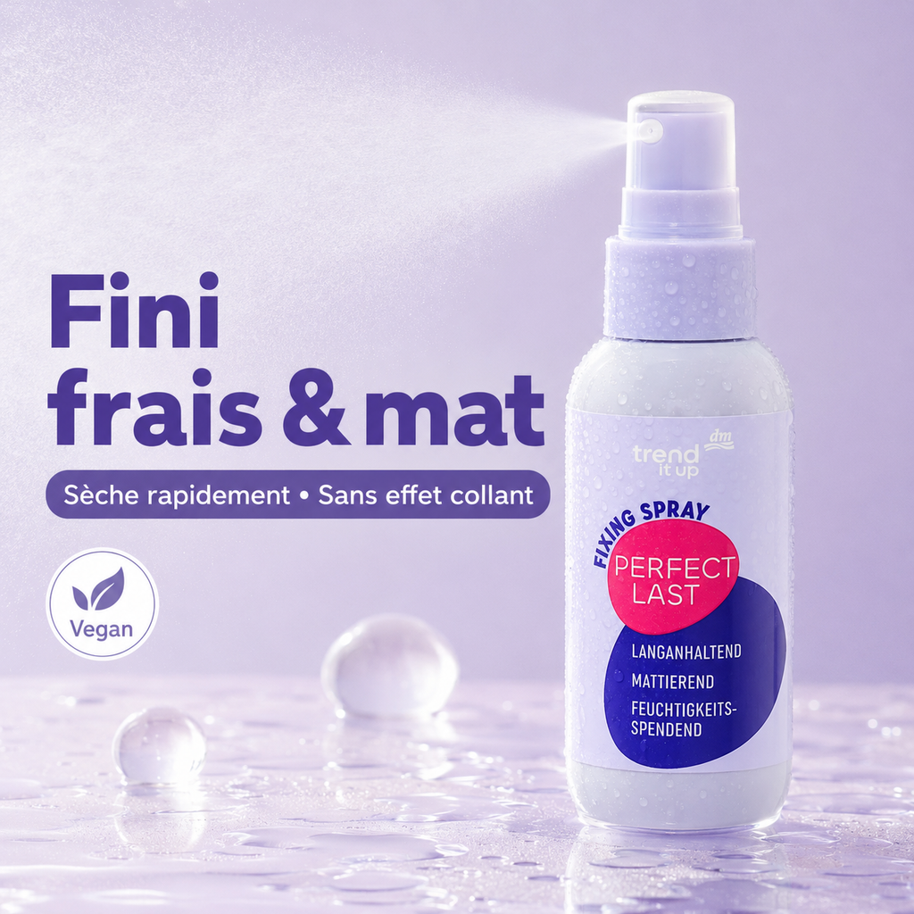 trend !t up Perfect Last – Spray Fixateur Matifiant – 60 ml