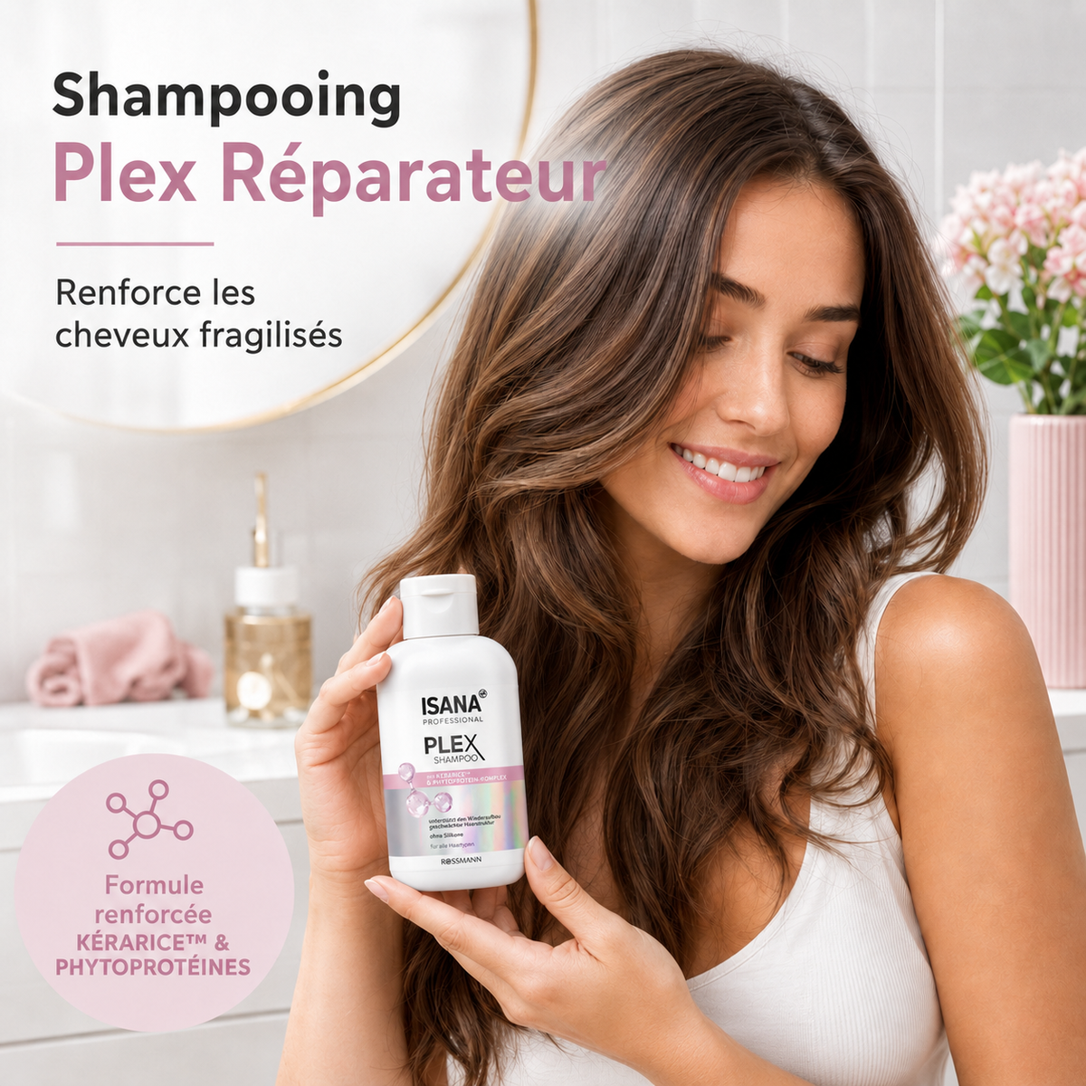 ISANA Professional Plex Shampoo – Réparation & Anti-Casse – 250 ml