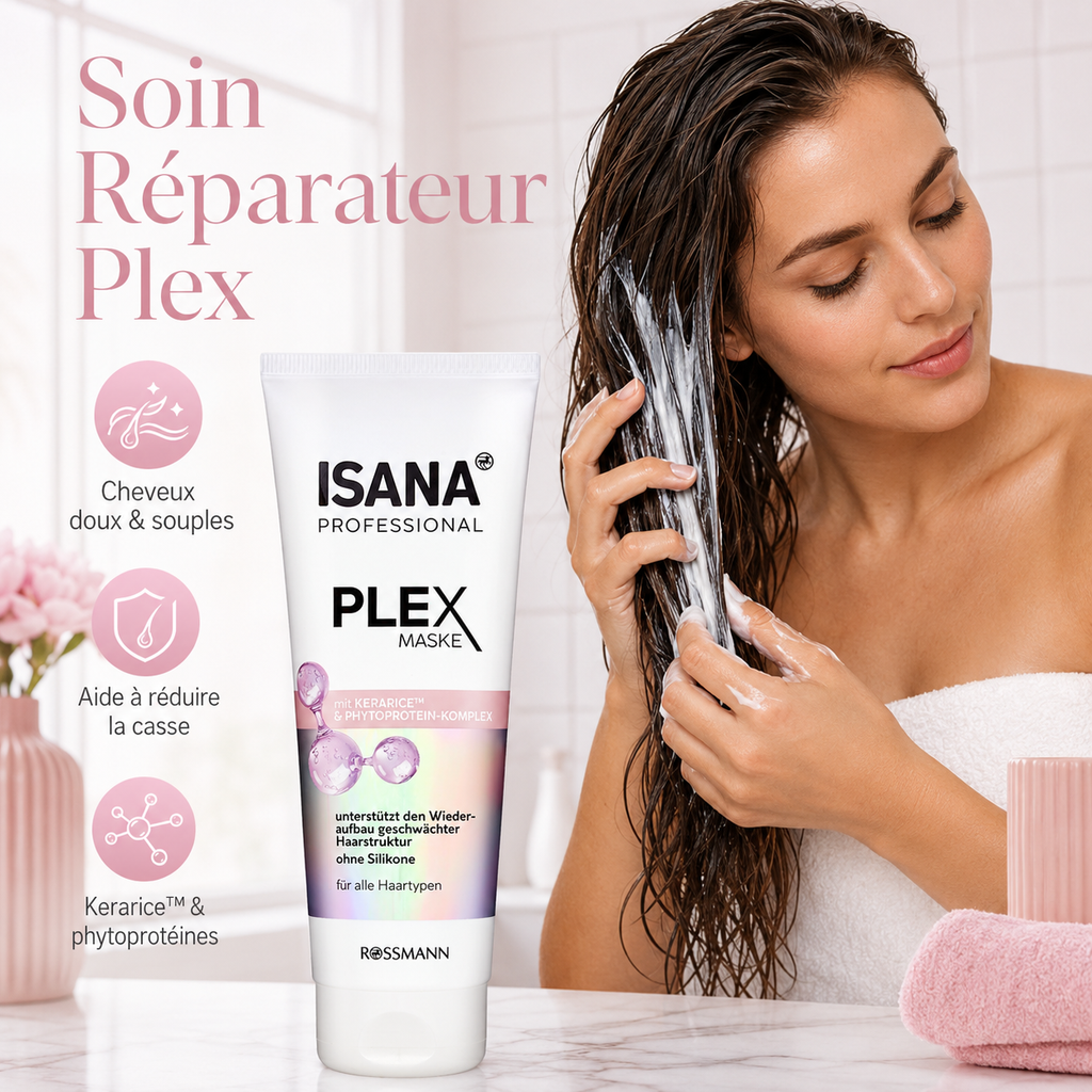 ISANA Professional Plex Masque – Réparation Intense des Cheveux