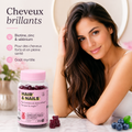 Innovit Hair & Nails Gummies Myrtille – Biotine, Zinc & Sélénium – 60 Gummies
