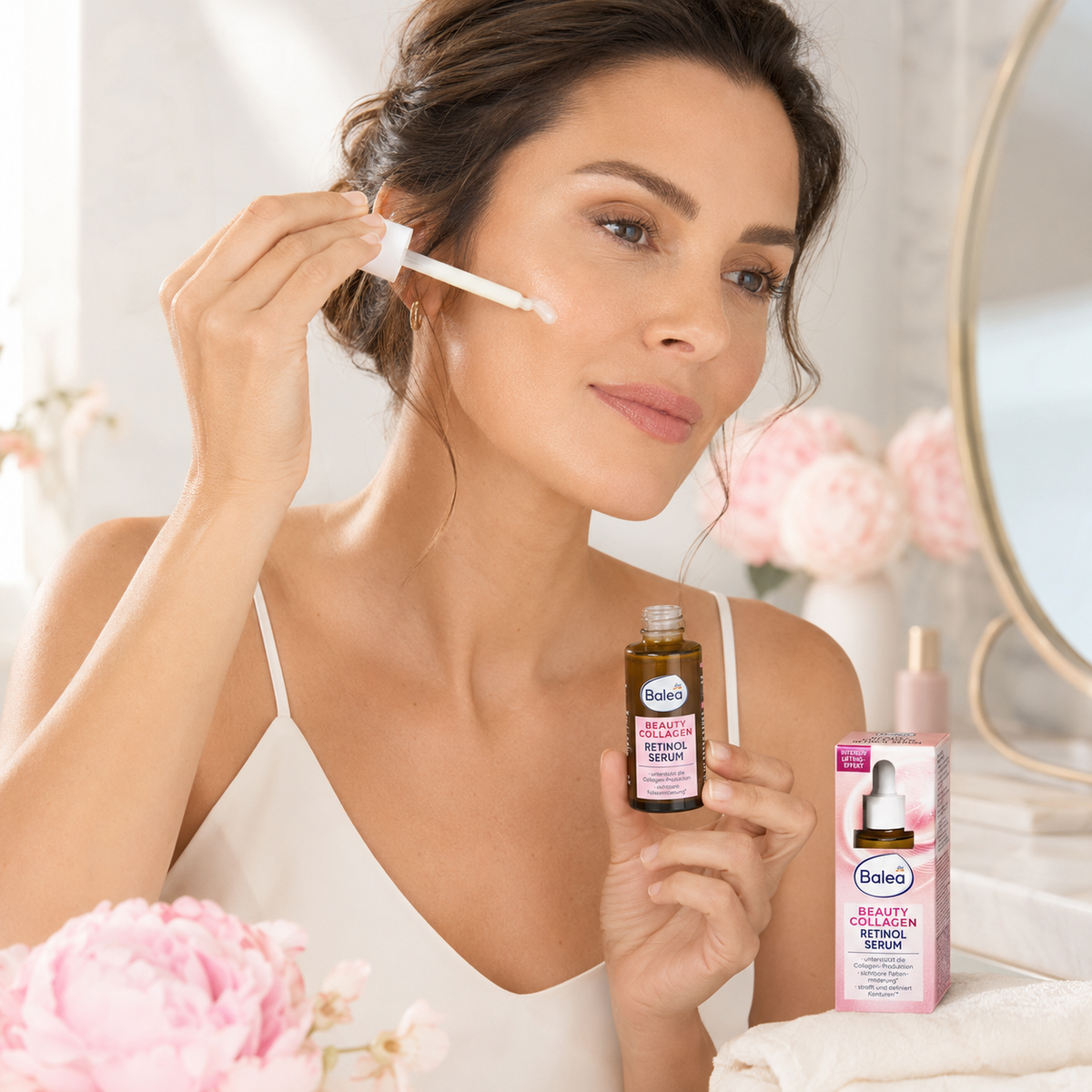 Balea Beauty Collagen Retinol Sérum – Fermeté, élasticité et rides – 30 ml