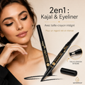 trend !t up Gel Kajal & Eyeliner 2en1 Waterproof 010 – Noir