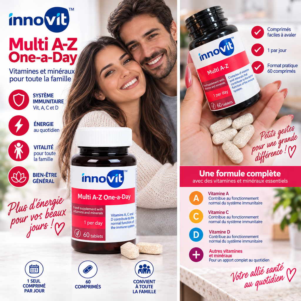 Innovit Multi A-Z One-a-Day – 60 Comprimés