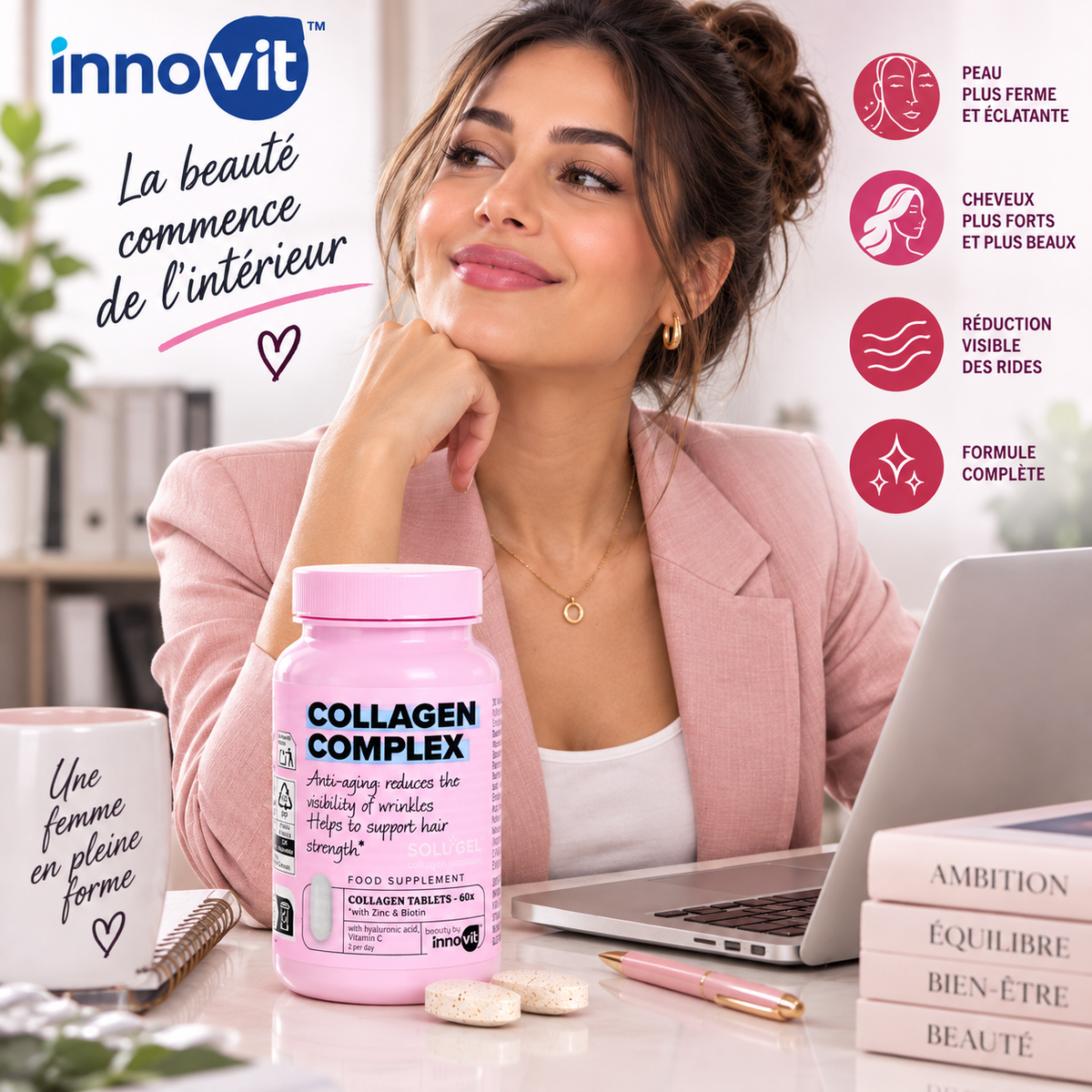 Innovit Collagen Complex – 60 Comprimés