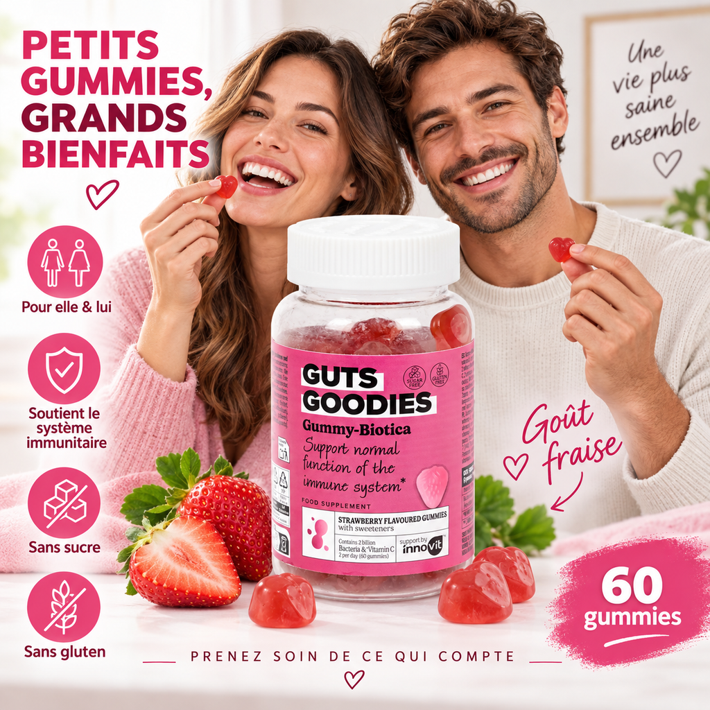 Innovit Guts Goodies Gummy-Biotica – 60 Gummies