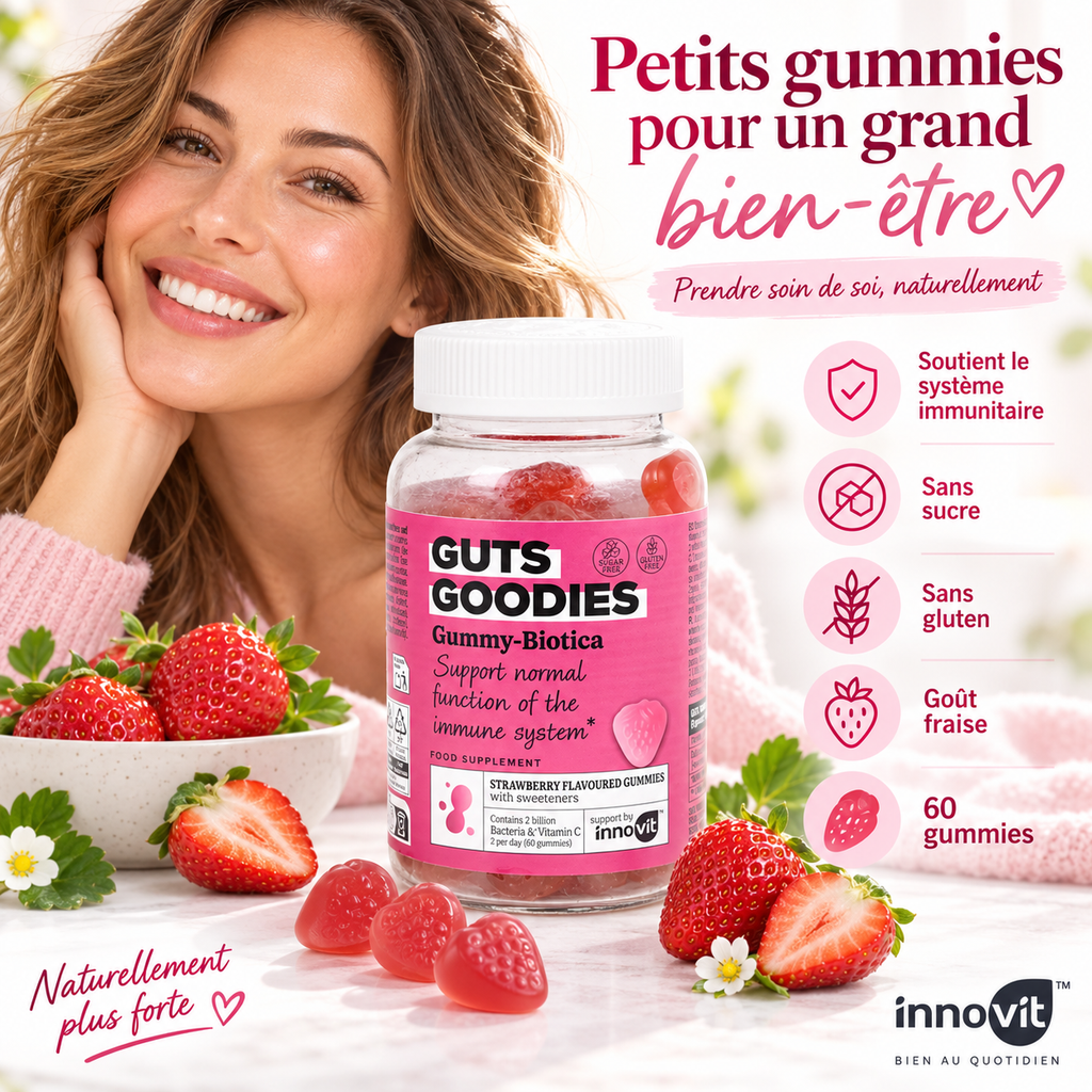 Innovit Guts Goodies Gummy-Biotica – 60 Gummies