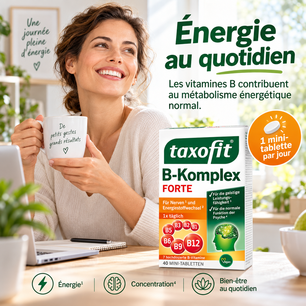 Taxofit B-Komplex Forte – 40 Mini-Comprimés