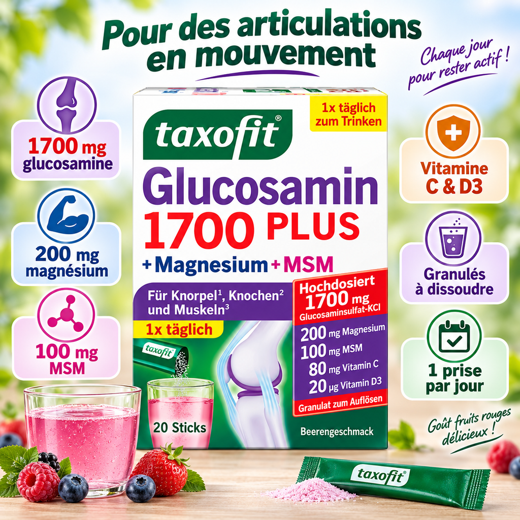 Taxofit Glucosamin 1700 + MSM + Magnésium