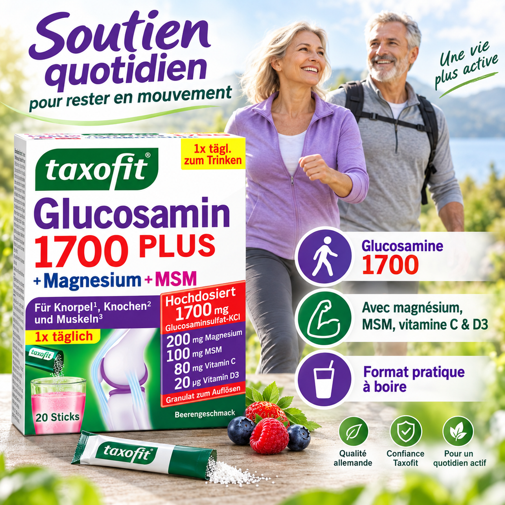 Taxofit Glucosamin 1700 + MSM + Magnésium